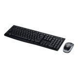 Logitech Wireless Combo MK270 clavier Souris incluse Maison USB QWERTZ Allemand Noir