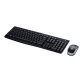 Logitech Wireless Combo MK270 clavier Souris incluse Maison USB QWERTZ Allemand Noir