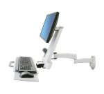 Ergotron 200 Series Combo Arm 61 cm (24") Mur Blanc