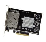 StarTech.com Carte réseau PCI Express pour serveur à 4 ports SFP+ 10 Gigabit Ethernet - Chipset Intel XL710