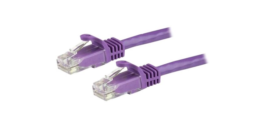 StarTech.com Cordon de raccordement UTP CAT6 (1,5 m) sans crochet - Câble patch RJ45 - Violet