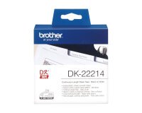 Brother DK-22214 ruban d'étiquette Noir sur blanc