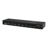 StarTech.com Hub série RS232 à 8 ports - Adaptateur USB vers 8x DB9 RS232 à montage en rack