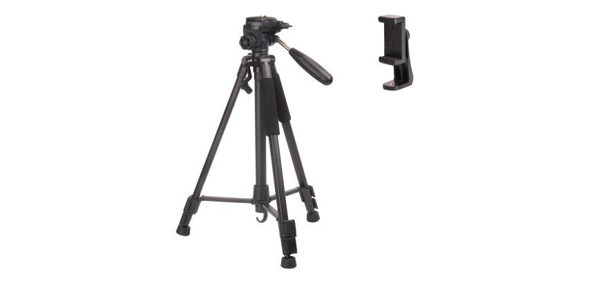 DLH Trepied avec rotule 1.4m pour appareil photo, camera et smartphone