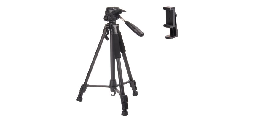 DLH TREPIED AVEC ROTULE 1.4M POUR APPAREIL PHOTO, CAMERA ET SMARTPHONE