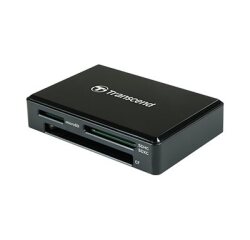Transcend RDF8 lecteur de carte mémoire Micro-USB Noir