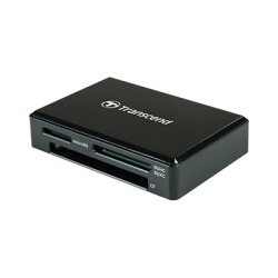 Transcend RDF8 lecteur de carte mémoire Micro-USB Noir
