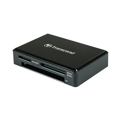 Transcend RDF8 lecteur de carte mémoire Micro-USB Noir