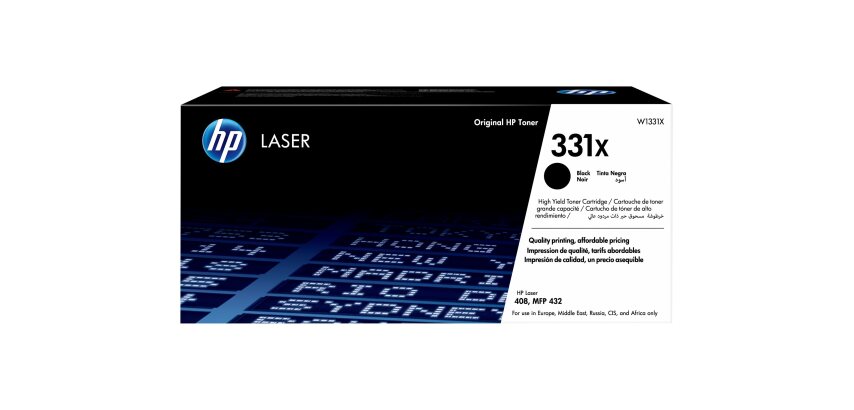 HP Cartouche de toner 331X authentique laser noir grande capacité