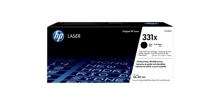 HP Cartouche de toner 331X authentique laser noir grande capacité