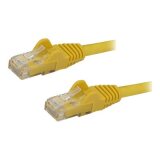 StarTech.com Câble réseau Cat6 UTP sans crochet de 50 cm - Jaune