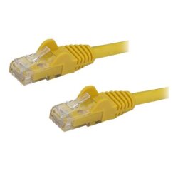 StarTech.com Câble réseau Cat6 UTP sans crochet de 50 cm - Jaune