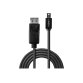 Lindy 41646 câble DisplayPort 2 m Mini DisplayPort Noir