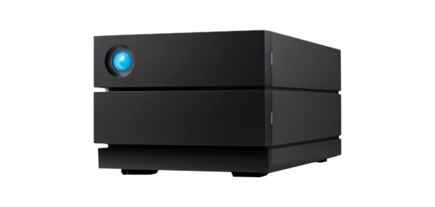 LaCie 2big Raid USB-C 40TB boîtier de disques 40 To Bureau Noir