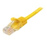 StarTech.com Câble réseau Cat5e sans crochet de 50 cm - Jaune