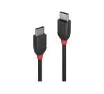 Lindy Câble USB 3.2 Type C de 1.5m, 20Gbit/s, 60W PD, noir
