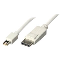 Lindy Câble adaptateur Mini DP (DisplayPort) vers DisplayPort, 2m