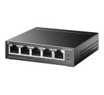 TP-Link TL-SF1005LP commutateur réseau Non-géré Fast Ethernet (10/100) Connexion Ethernet, supportant l'alimentation via ce port (PoE) Noir