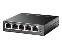 TP-Link TL-SF1005LP commutateur réseau Non-géré Fast Ethernet (10/100) Connexion Ethernet, supportant l'alimentation via ce port (PoE) Noir
