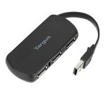 Targus ACH114EU hub & concentrateur USB 2.0 480 Mbit/s Noir