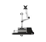 StarTech.com Poste de travail ergonomique réglable en hauteur à montage mural - 1 écran