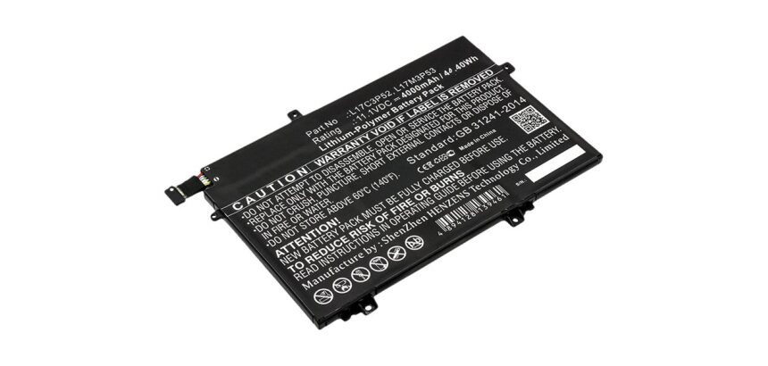 DLH Batterie Li-ion 11.1V 4000mAh 45Wh - 01AV463 / 01AV464 / 01AV465 / 01AV466 / L17C3P52 / L17M3P53 / L17M3P54 / SB10K97610 / SB10K97612 / SB10K97613