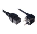 MCL Power Cable Black 3.0m Noir 3 m Prise d'alimentation type E Coupleur C19