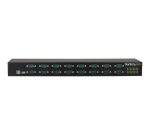 StarTech.com Hub série RS232 à 16 ports - Adaptateur USB vers 16x DB9 RS232 à montage en rack