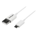 StarTech.com Câble Micro USB 1 m - A vers Micro B - Blanc