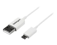 StarTech.com Câble Micro USB 1 m - A vers Micro B - Blanc