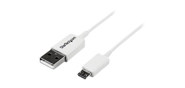 StarTech.com Câble Micro USB 1 m - A vers Micro B - Blanc