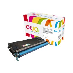 Toner remanufacturé OWA - haute capacité - pour LEXMARK C736H2CG, C736H1CG