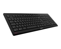 CHERRY STREAM clavier Bureau USB QWERTY Anglais américain Noir
