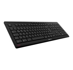 CHERRY STREAM clavier Bureau USB QWERTY Anglais américain Noir