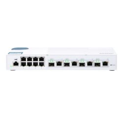 QNAP QSW-M408-4C commutateur réseau Géré L2 Gigabit Ethernet (10/100/1000) Blanc