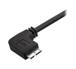 StarTech.com USB3AU2MLS câble USB USB 3.2 Gen 1 (3.1 Gen 1) 2 m USB A Micro-USB B Noir