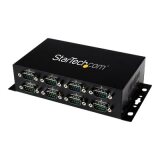 StarTech.com Hub série RS232 à 8 ports - Adaptateur USB vers 8x DB9 RS232 à montage mural et rail DIN