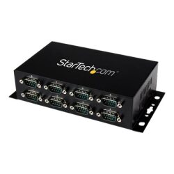 StarTech.com Hub série RS232 à 8 ports - Adaptateur USB vers 8x DB9 RS232 à montage mural et rail DIN
