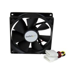 StarTech.com Ventilateur pour PC à Deux Roulements à Billes - Connecteur LP4 - 92mm