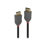 Lindy 36480 câble DisplayPort 0,5 m Noir