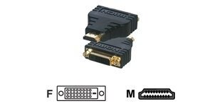 MCL DVI-D / HDMI Adapter DVI-I Noir