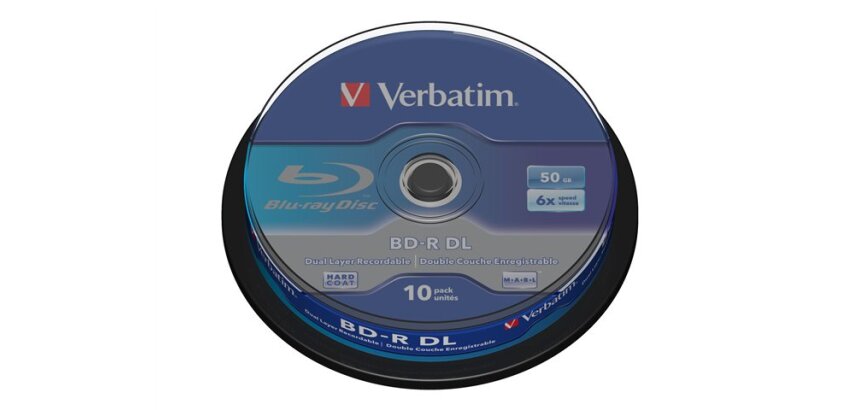 Verbatim 43746 disque vierge Blu-Ray BD-R 50 Go 10 pièce(s)