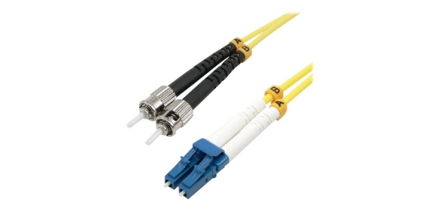 MCL 2m ST/LC OS2 câble InfiniBand et à fibres optiques Jaune