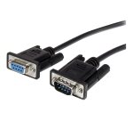 StarTech.com Câble série DB9 RS232 noir en liaison directe 3 m - M/F