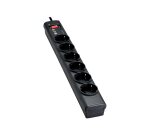 Eaton PS6D protection surtension Noir, Blanc 6 sortie(s) CA 220 - 250 V 1 m