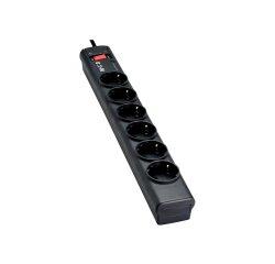 Eaton PS6D protection surtension Noir, Blanc 6 sortie(s) CA 220 - 250 V 1 m