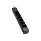 Eaton PS6D protection surtension Noir, Blanc 6 sortie(s) CA 220 - 250 V 1 m