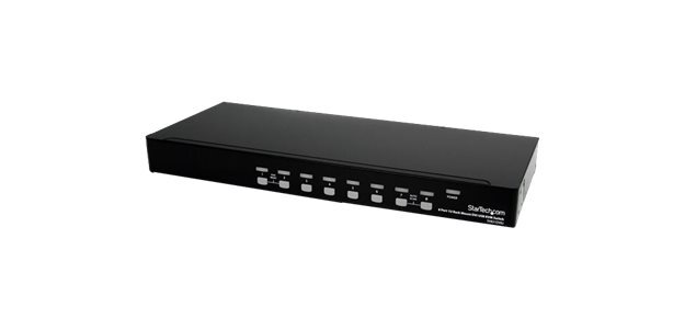 StarTech.com Commutateur écran clavier souris USB montable en rack - 8 ports