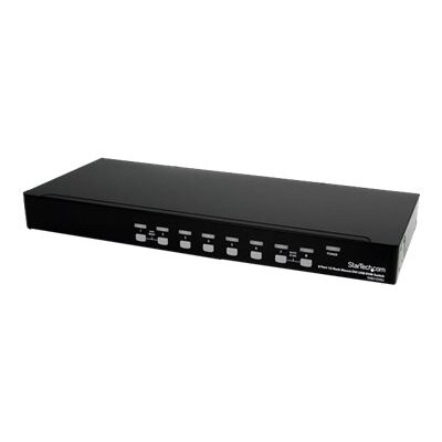 StarTech.com Commutateur KVM USB DVI 8 ports à montage en rack 1U