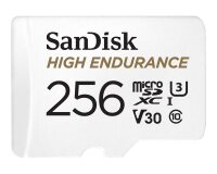 SanDisk High Endurance 256 Go MicroSDXC UHS-I Classe 10
